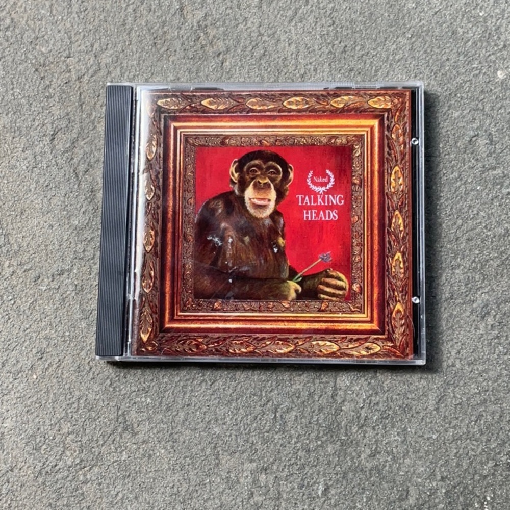 Talking Heads CD with Red and Brown Cover